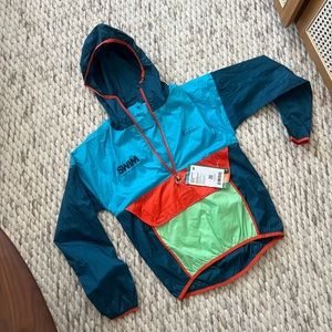 NWT Cotopaxi Teca Half Zip Windbreaker XS with MIT SWIM Logo